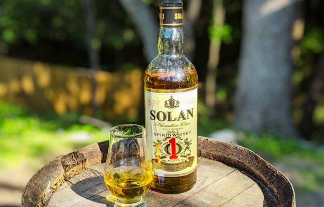 The Solan Gold whisky